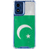 Pakistan Flag Distressed Moto G Play 4G (2024) Clear Case